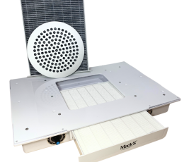 Built-in Nail Dust Collector White 100W
