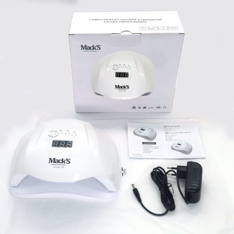 Cosmo White Nail Lamp – 54 W