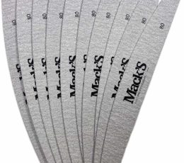 Professional Nail File Refills – 80 Grit, Pack of 10