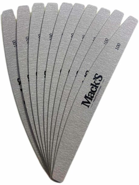 Professional Nail File Refills – 100 Grit, Pack of 10
