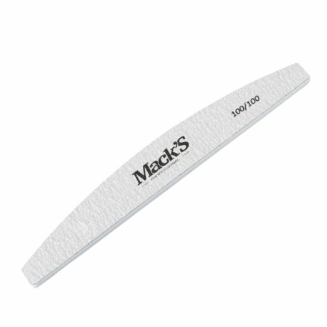 Half-Moon Nail File – Grey, 100/100 Grit